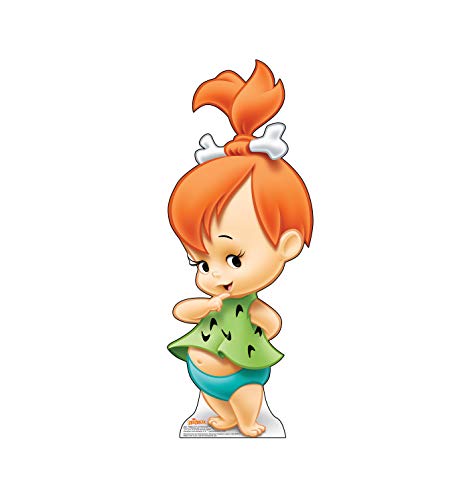 Cardboard People Pebbles Flintstone Life Size Cardboard Cutout Standup - Hanna-Barbera The Flintstones