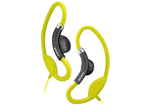Amazon.co.jp: SONY スポーツ向けイヤホン 防滴仕様 イエロー MDR