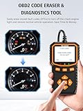 OBD2 Code Reader Diagnostic Scanner: OBD Fault Code Reader Check Engine Light Diagnostic Tool with Live Data Battery Tester Full OBDII Functions- Diagnostic Machine for All OBD Car BMW Ford VW Audi - Image 5