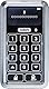 ABUS One Tastatur CFT3100 für Haustür, Wohnungstür und Terrassentür - smarter Türöffner mit Code - Zubehör für Loxeris One, Wintecto One, Cylox One - silber