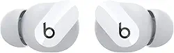 Beats Studio Buds – fone sem fio com cancelamento de ruído – classificação IPX4, fones resistentes ao suor, compatível com Apple e Android, Bluetooth, mic integrado, 8h de som – Branco