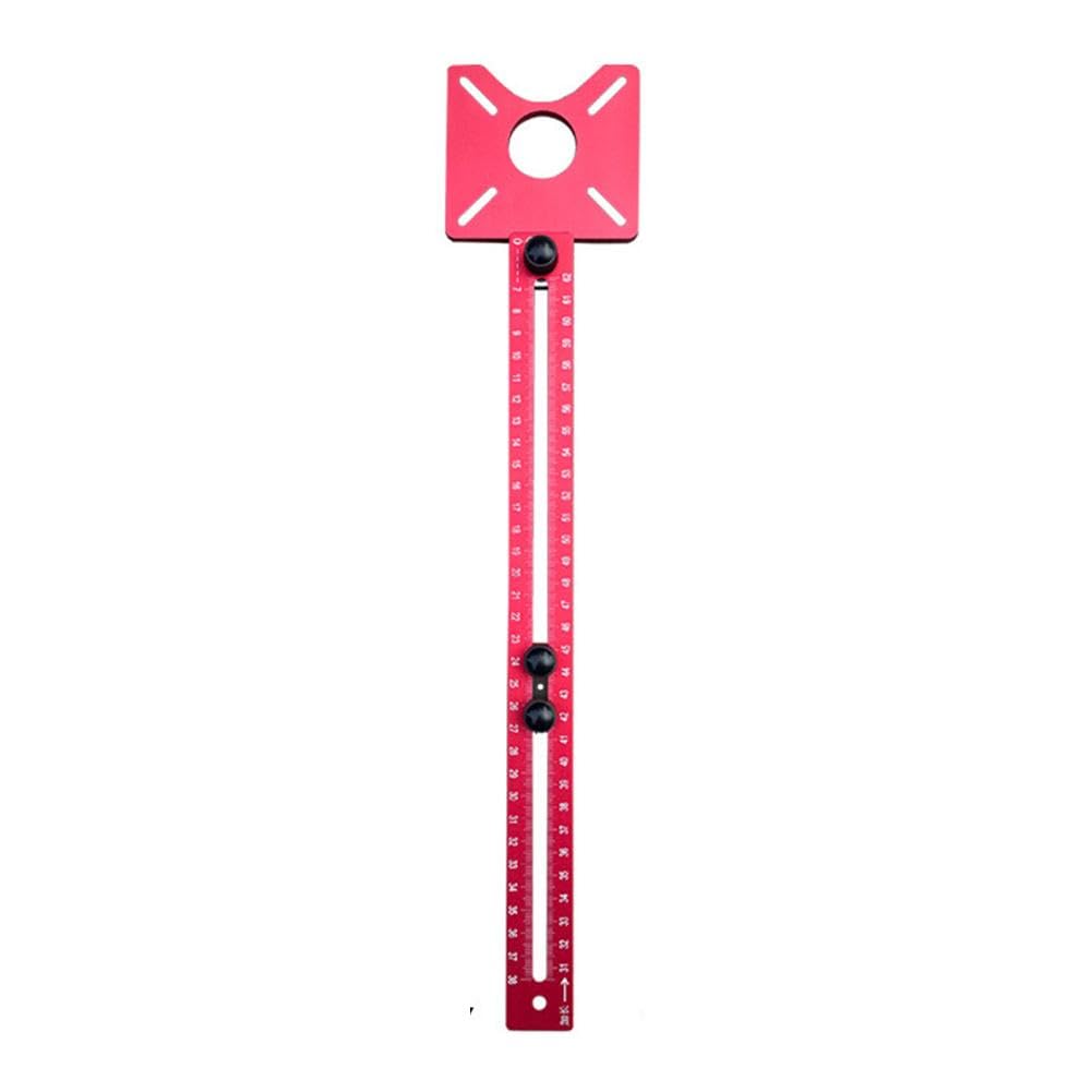 3 In 1 Frezen Beugel, Verstelbare Kabinet Template Tool, Woodw Hardware Kast Jig, Aluminium Legering