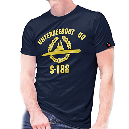 U9 Marine Speyer S-188 Copytec t-shirt d'exception bleu marine XL finitions premium