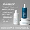 SKINN Lab Insider 30 Day Eye Boot Camp Skincare Gift Set - Day & Night Caffeine Eye Cream & Under Eye Serum Set - Anti Aging Firming Treatment for Wrinkles, Dark Circles, Smooth Lines & Puffiness