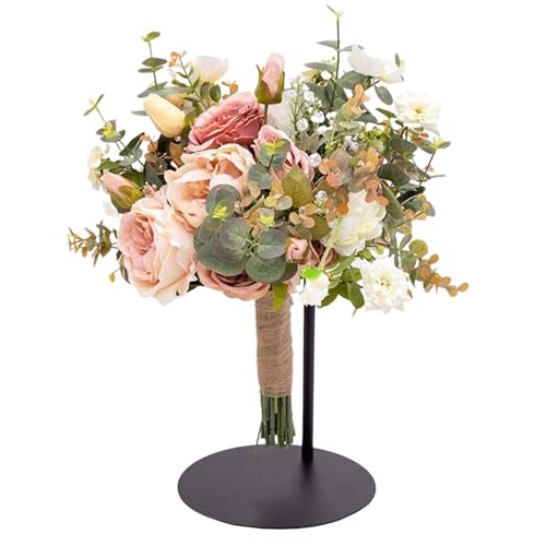Support de bouquet de fleurs en fer pour étagère à roses - 3