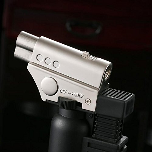 QIANGUANG Jet Flamme Fackel Feuerzeug Wieder auffüllbar Kochen Kulinarische Küchen Schlag Butan Fackel Creme Brulee… – Bild 6