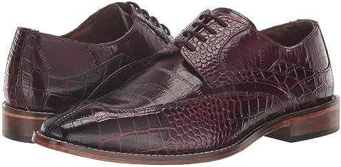 Stacy Adams Men's Trubiano Moc Toe Oxford, Burgundy, 11 | Image 6