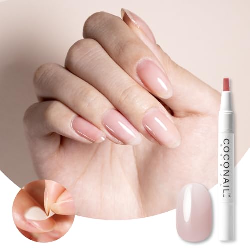 coconail HEMA�t���[ �͂����� �W�F���l�C�� �Z���t�l�C�� �W�F���l�C���V�[�� �s�[���I�t �J���[�W�F�� �l�C���`�b�v �A�����M�[�΍� �����ʂ� ������ �ȒP ���S�� �Z���t �L�b�g �Z�b�g �N���A �x�[�X�X�L�� �V�A�[�J���[ �g�b�v �y�� �M