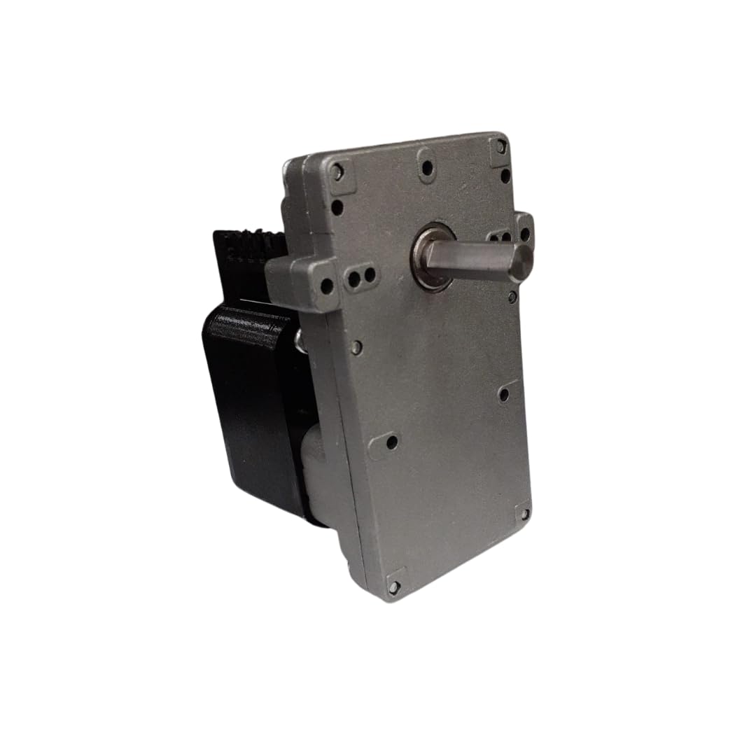 Motoriduttore per stufe e caminetti a pellet. Velocità: 5rpm, diametro albero: 8.5mm