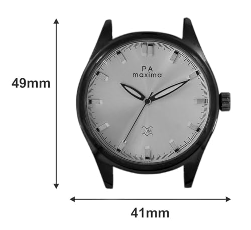 Image of Ego by Maxima Analog Silver Dial Men's Watch-35345CMGB