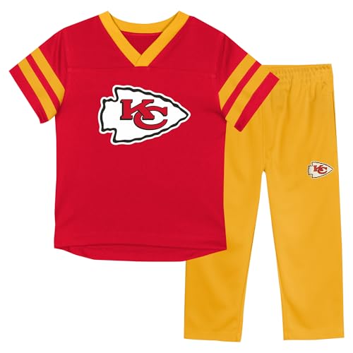 Outerstuff Toddler NFL Zone V-Neck T-Shirt & Pants Set