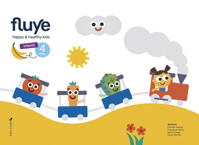 Portada de Proyecto Fluye - 4 años: Happy and healthy kids