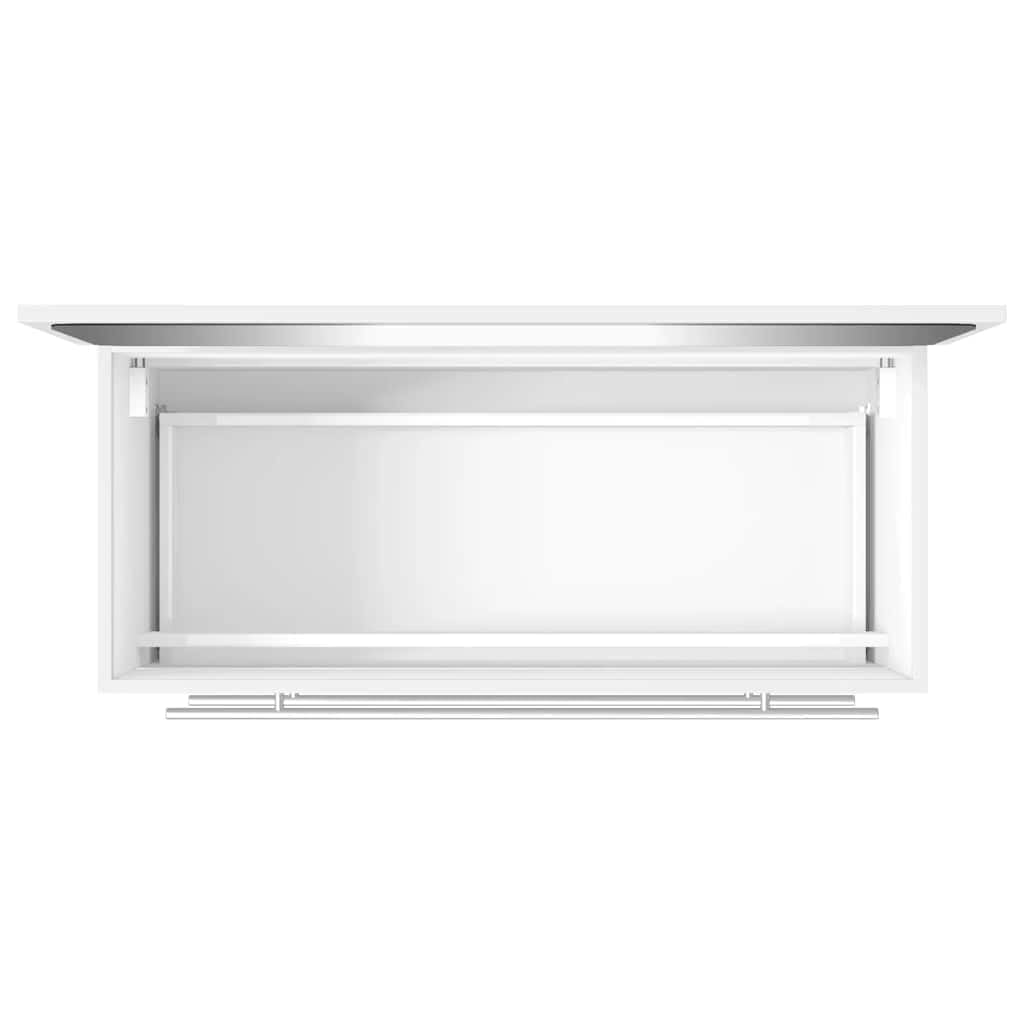 SYDE Armario de Baño con Espejo, Madera de Ingeniería Blanco | Montaje en Pared, Amplio Almacenaje, Resistente a la Humedad, Diseño Minimalista