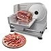 Cecotec Allesschneider ProBlades Easy Clean 200, 200 W, Solingen Glattklinge 19 cm + gezahnte Klinge, 1-15 mm Schnitt, Food-Pusher, Doppelsicherung, abnehmbar, für Wurst, Käse, Brot