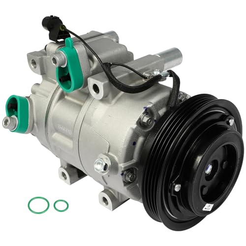 Image of SCITOO AC Compressor fit for Dodge Attitude 1.6L 2006-2012 | Fast Cooling, Ultra Low Noise (≤72 dB)Air Conditioner Compressor with Clutch, Easy Installation, 9770117511 977011E000