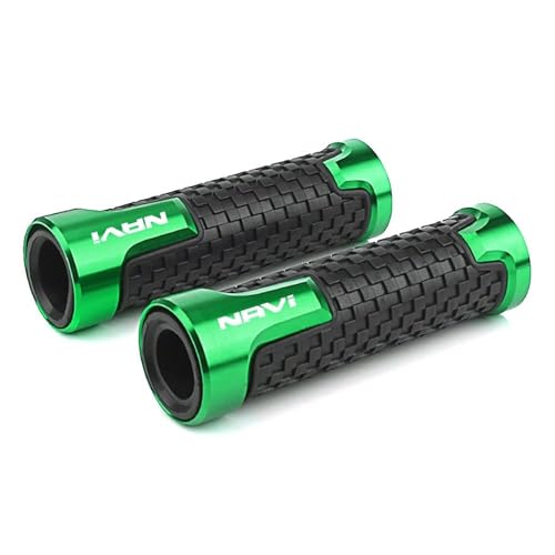 Poignées Moto Dreamwing Navi 110 vert 22mm pour guidon de 2016 à 2025