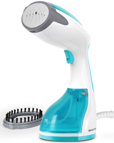 BEAUTURAL Steamer for Clothes, Handheld Garment Fabric Wrinkle Remover