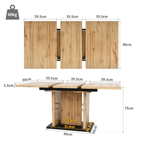 Table extensible de salle à manger pour optimiser les petits salons