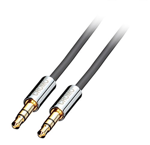 Lindy 5m Cromo Cable Jack 3.5mm Macho a Macho miniatura 1