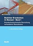 Baulicher Brandschutz im Bestand: Band 1: Brandschutztechnische Beurteilung vorhandener Bausubstanz (Beuth Praxis)