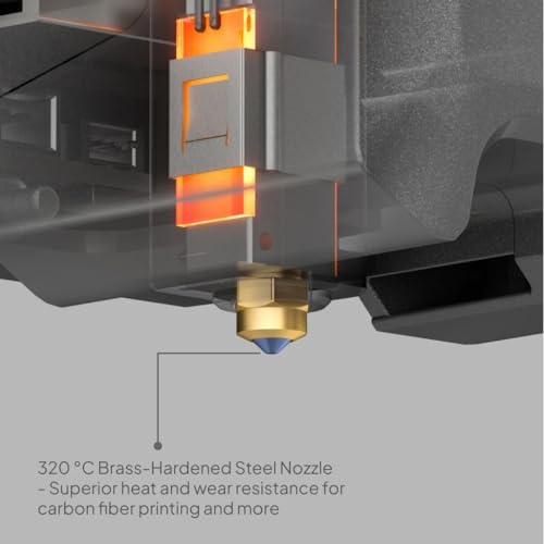 Image of ELEGOO Centauri Carbon High-Speed Resin 3D Printer with 10K Monochrome LCD, Auto Leveling, Large Build Volume, Dual Z-Axis Linear Rails, Wi-Fi Connectivity, and Advanced Cooling System.