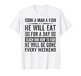 This Cook A Man A Fish He Will Eat For A Day Teach Him How design is perfect for any occasion!