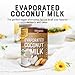 Nature’s Greatest Foods Organic Evaporated Coconut Milk, Vegan Dairy-Free Baking Substitute, Rich & Creamy for Desserts and Coffee (400ml, Pack of 12)