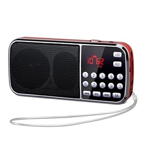 Prunus J-189 FM/UKW Radio Rot
