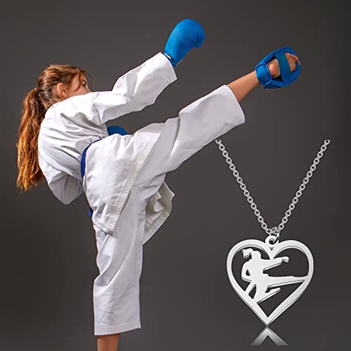 MYOSPARK Taekwondo Necklace - Lovers Gifts for Martial Arts Fans 6