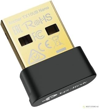 TP-Link Archer TX10UB Nano | Wi-Fi 6 & Bluetooth 5.3 USB Adapter | AX900 Mbps | Dual Band | Two in One | Easy Installation | Windows Compatible