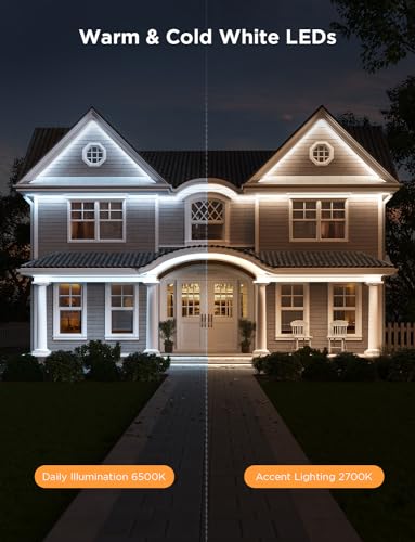 Image of Govee Outdoor RGBICWW LED Strip Lights Pro, 32.8ft Outdoor Lights, IP65