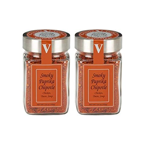 Smoky Paprika Chipotle- 5.4 oz. Jar (Pack of 2) – The ultimate balance of mesquite smoke with savory and sweet. BBQ Season Perfection. Cover