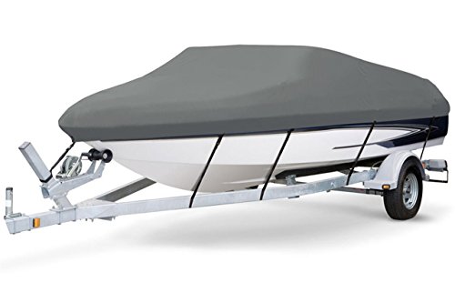 Lowest Prices! 7 oz Solution Dyed Polyester Charcoal Grey, Styled to FIT Boat Cover for Avalon Parad...