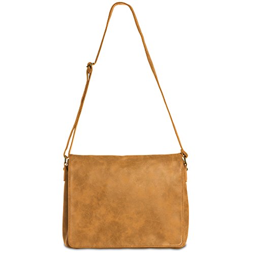 CASPAR TS1012 Borsa Messenger Vintage Unisex