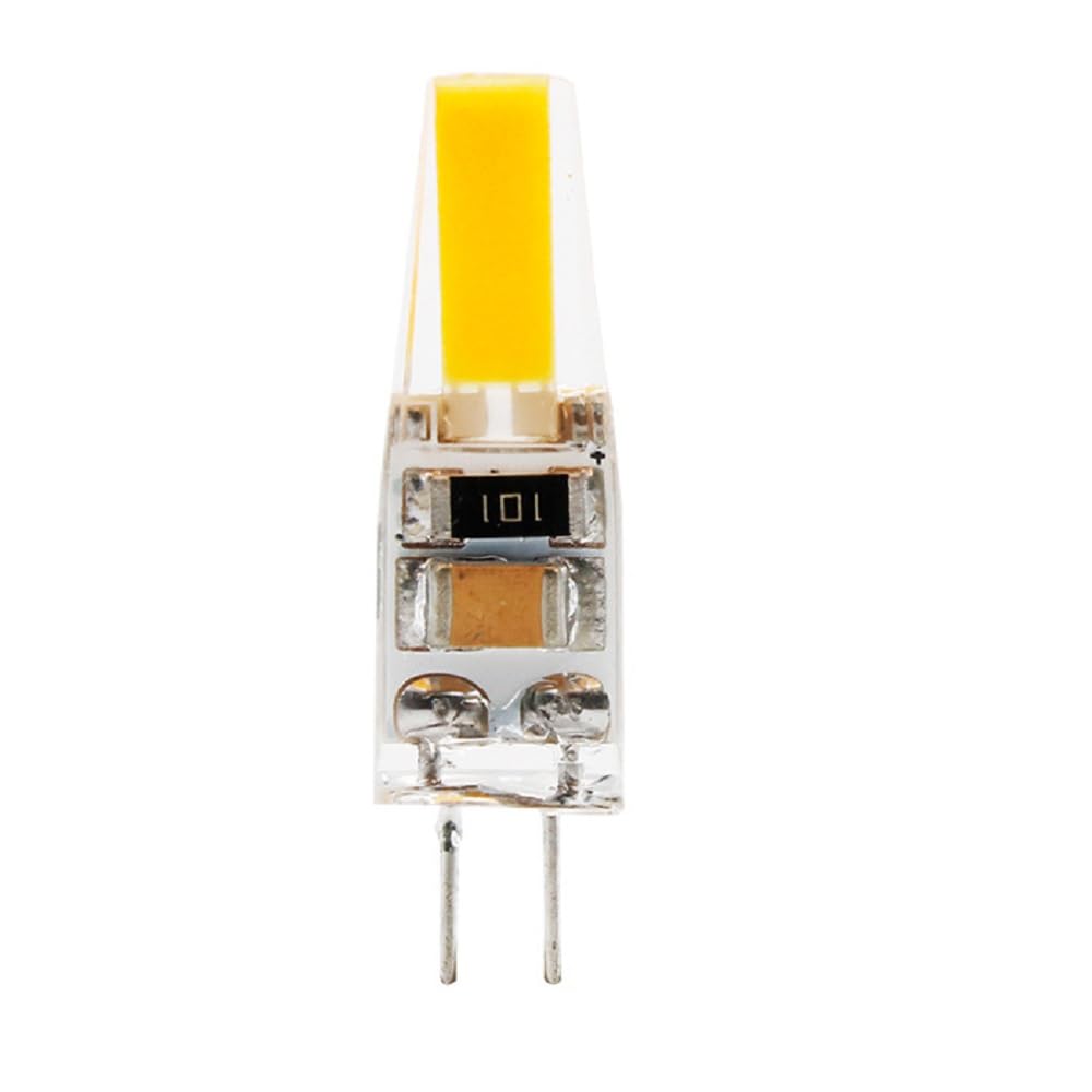 DLEDMOP Bulb LED G4 Mini Bulbs 5W LED Dimmable Base 3 Watts G4 Silicone 220V AC Warm White,Warm White,3W-1PC
