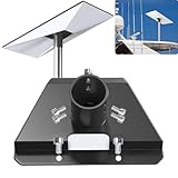 OAWEEN Starlink Gen 3 Pipe Adapter, 360° Adjustable Carbon Steel V3 Mounting Kit Fits 1.29” to 1.57” Pole, Wall & Roof Mount only for Starlink Gen3 Standard Dish (Pipe Not Included)