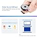 SANWA 3 in 1 Bluetooth Finger Ring Mouse, Wireless Presentation Clicker, Video Scroller & Page Turn for Kindle APP, Mini Wearable Mouse, Rechargeable Handheld Remote Mice for PC, Laptop, Mac, Tablet