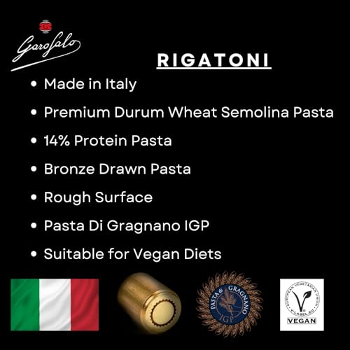 Garofalo Rigatoni Dry Pasta, 500g