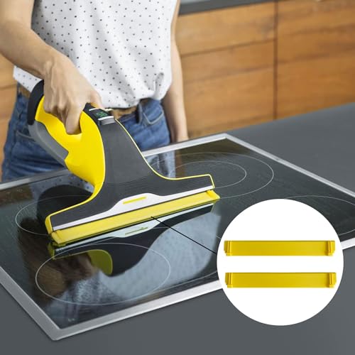 Eucteje 2 Stück Abziehlippen Ersatzlippen Gummilippen Ersatzteile kompatibel mit Kärcher Akku Fenstersauger WV 6 Zubehör (280mm)