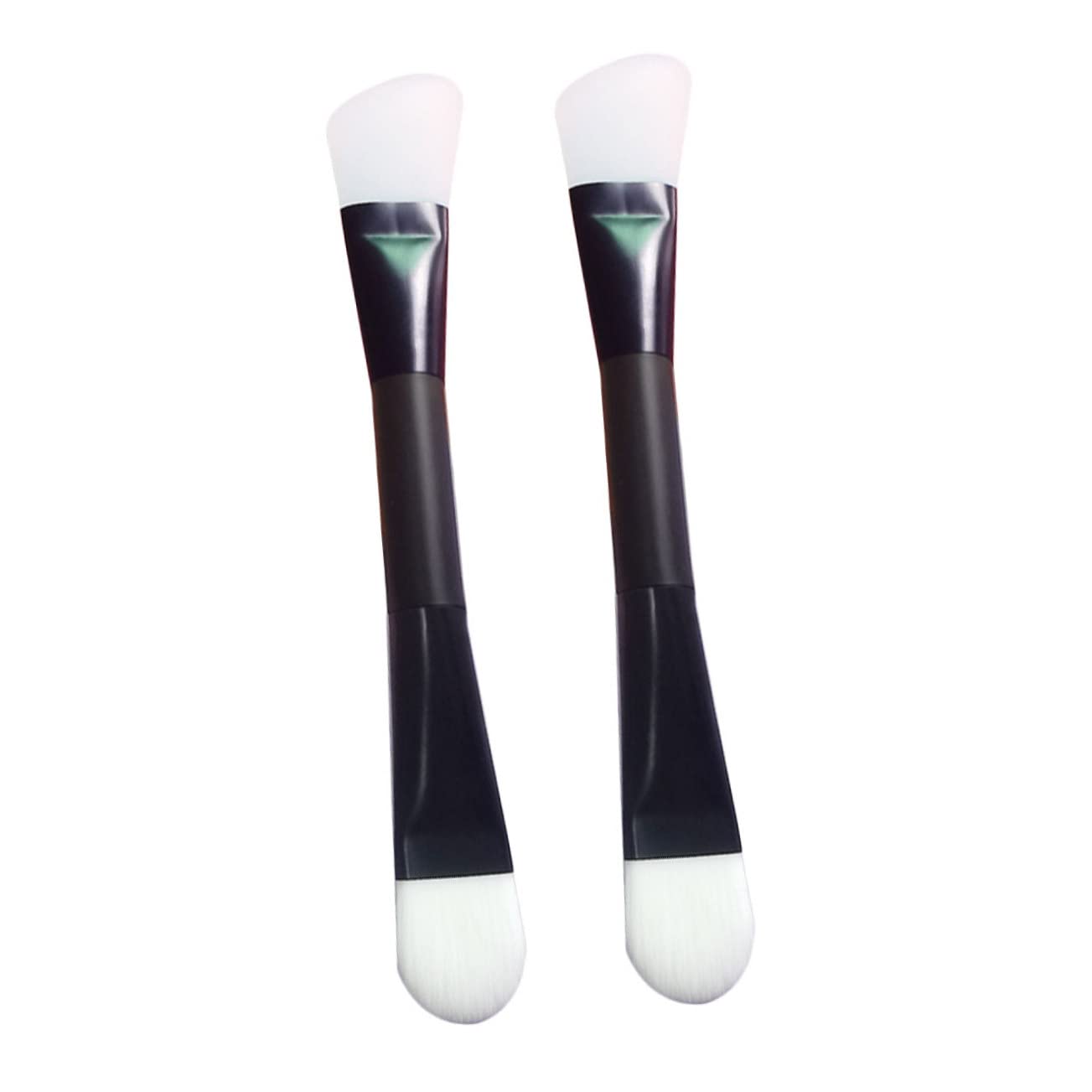 HAKIDZEL Travel-friendly Mask Brush Face Mud Brush Silicone Heads Easy to Applicator