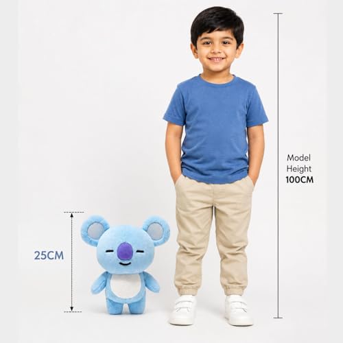 Image of Koya BTS 25cm | Ultra Soft Plush Stuffed Toy | Cute Hugging Pillow | Gift for Kids Boys Girls