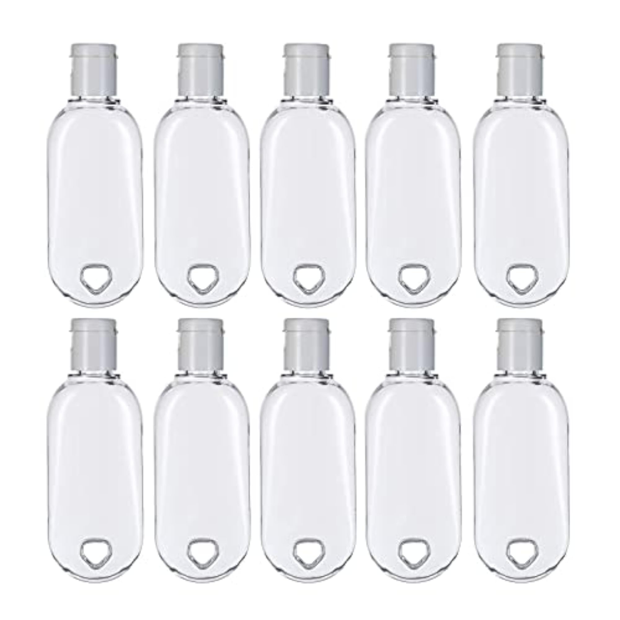 Imported 10 Packs Empty Bottles for Cosmetic Toiletries