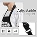 Funny Aprons for Men, I'll Feed All You Chef Apron with 3 Pockets, Adjustable Neck Strap and Long Waist Ties, Perfect for Kitchen Cooking, Grilling, Gifts for Husband, Dad, Boyfriend,Wife, Mom