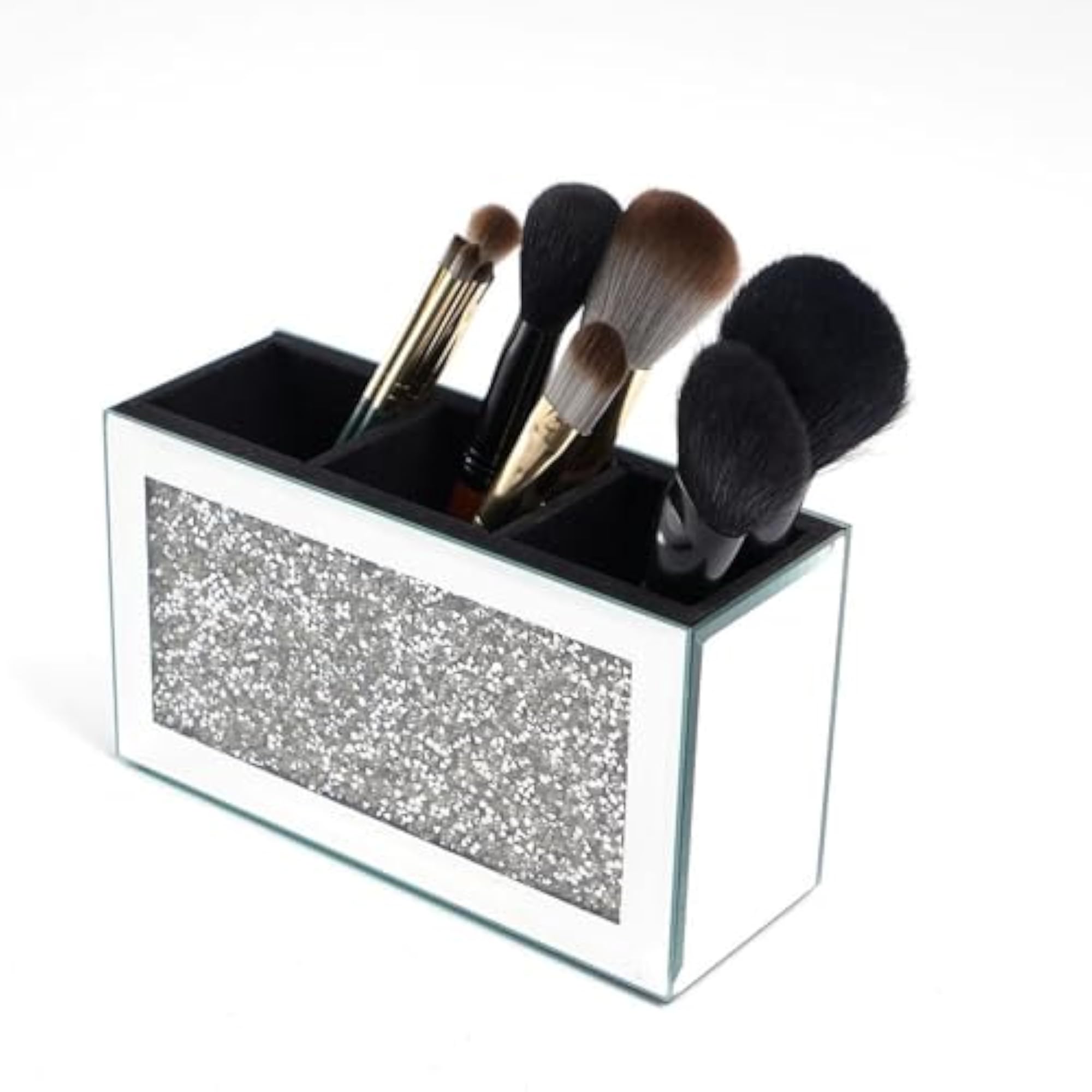 Makeup Brush Holder - Multi-Layer Acrylic Organizer for Vanity