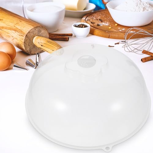 Evitar salpicaduras de comida en microondas con la funda plástica CRAFTHROU 8