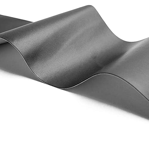 Image of Leather Repair Patch Kit Night Gray 4 x 60 inch Leather Repair Tape Self Adhesive Patch for Furniture, Couch, Sofa, Car Seats Computer Chair First Aid Vinyl Repair Kit