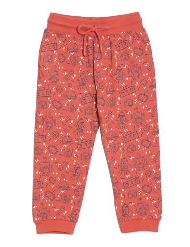 Image of The Mom Store Kids Sweatshirt With Joggers Set| Cotton With French Terry | Cute Prints | Warm | For Boys & Girls | Trendy Winter Sets For Kids | Hoodie And Sweatpant Set