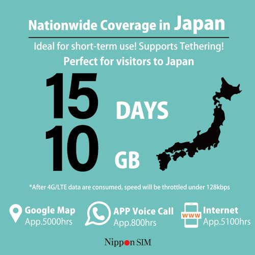 Japan SIM (10GB 15days)