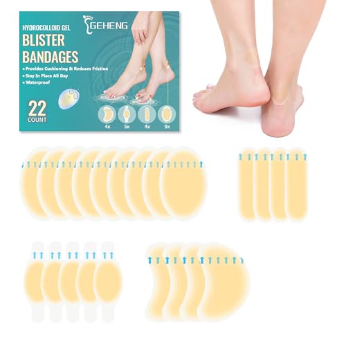 GEHENG Hydrocolloid Blister Bandages 22CT