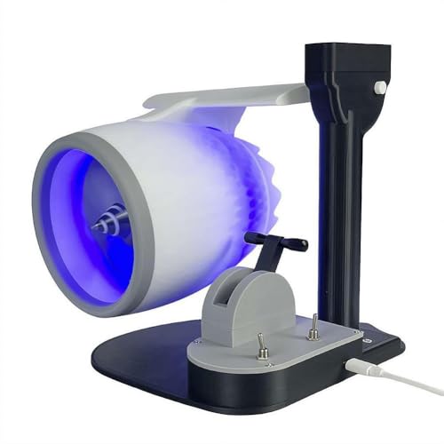 Ventilador de motor turbofan de escritorio, humidificador USB con luces LED, mini para oficina/juegos, decoración de escritorio, enfriador steampunk